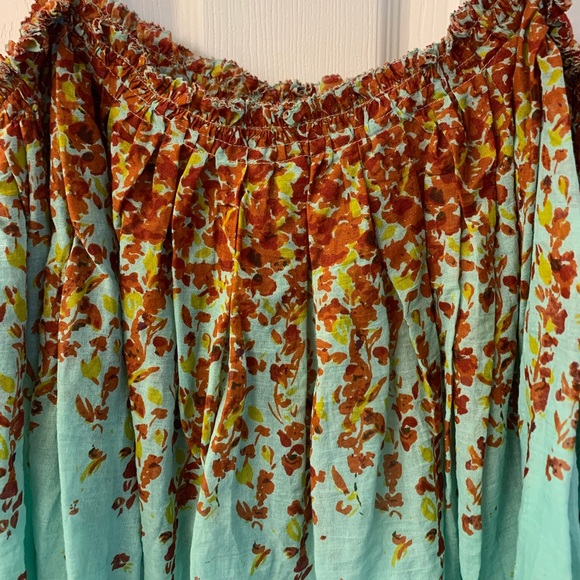 Free People Floral Crop Top Size S - Picture 3 of 3